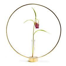 Luxe Kandelaar Rond messing'Gloria' Klong groot